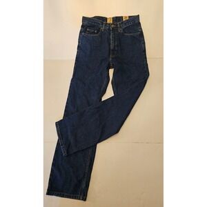 Redhead Men's Dark Wash Denim Jeans Straight Leg Size 30x32